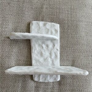 UO Margo Double Wall Shelf - White